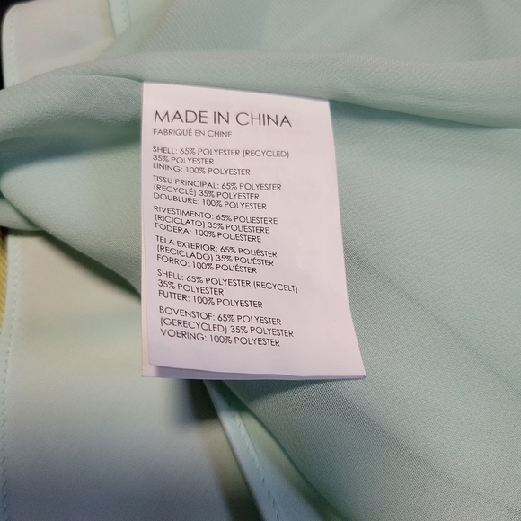 Club Monaco NWT Kora Cami Chemise GREEN/VERT Color size extra small. - Picture 11 of 13